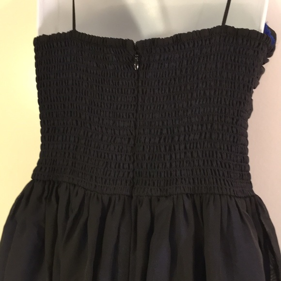 TIH Hype dress black blue dress size medium juniors or womens - Picture 14 of 16